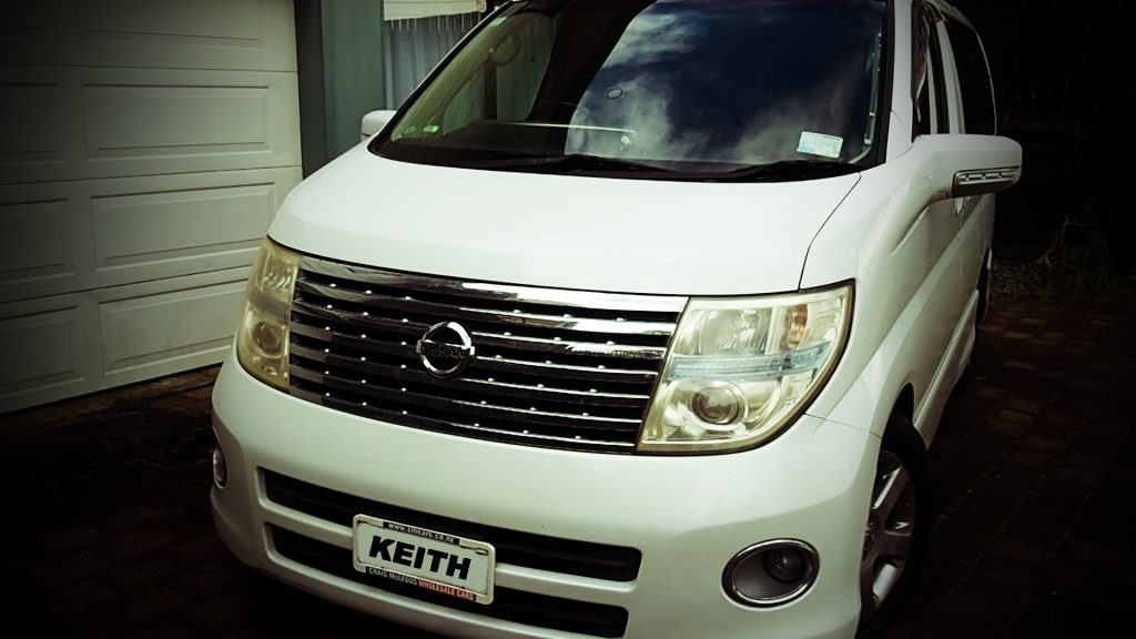Keith our Nissan Elgrand